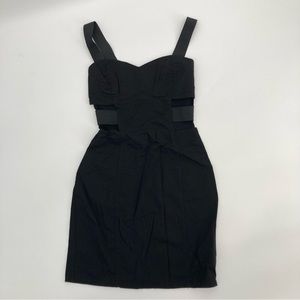 Divided by H&M Bodycon Black Dress - Size 4